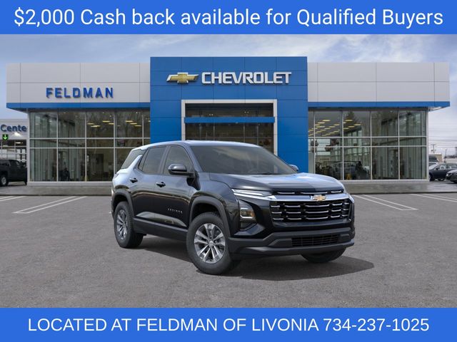 Mosaic Black Metallic 2026 Chevrolet Equinox SUV / Crossover Front-Wheel Drive Continuously Variable Transmission