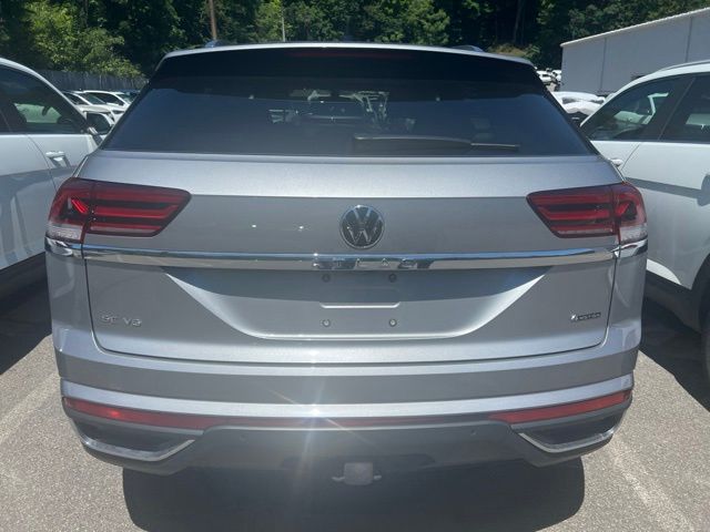 2023 Volkswagen Atlas Cross Sport 3.6L V6 SE w/Technology Silver at Sutliff Volkswagen
