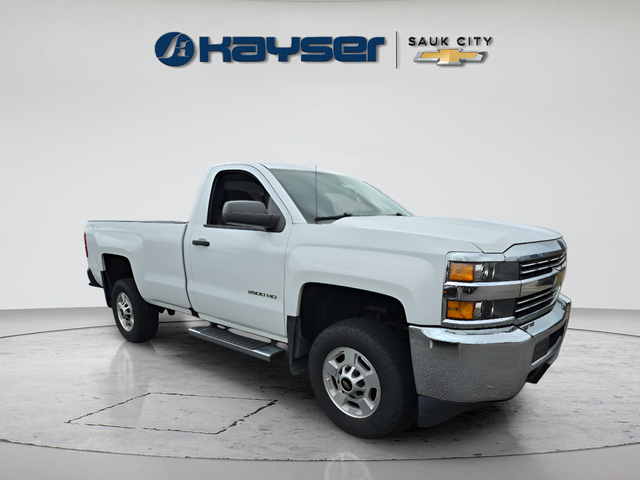 Summit White 2016 Chevrolet Silverado 2500HD Pickup Truck Four-Wheel Drive 6-Speed Automatic Overdrive