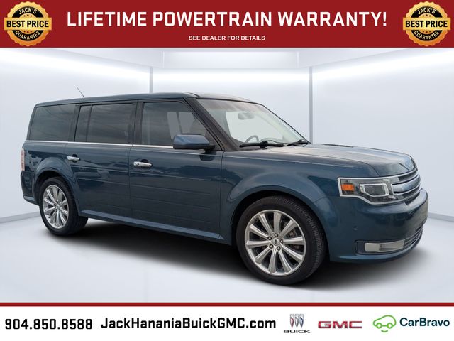 Blue Metallic 2016 Ford Flex SUV / Crossover Front-Wheel Drive 6-Speed Automatic
