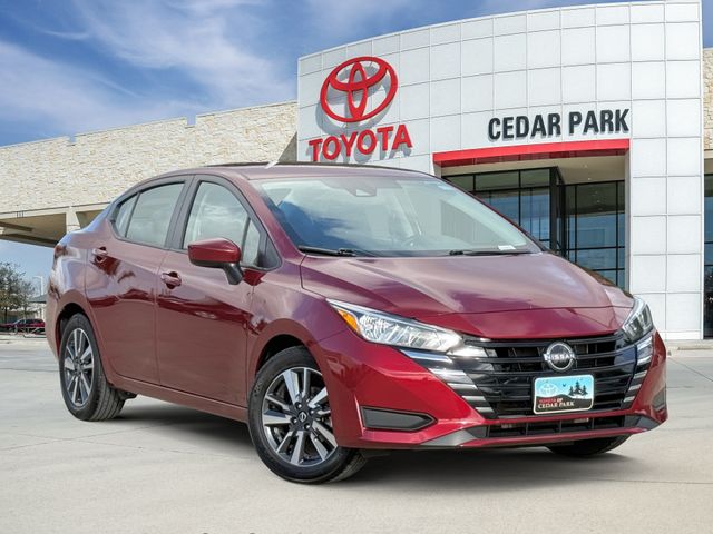 Red (Scarlet) 2024 Nissan Versa Sedan Front-Wheel Drive Continuously Variable Transmission