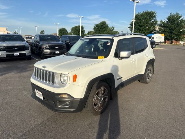 Alpine White 2017 Jeep Renegade SUV / Crossover Front-Wheel Drive 9-Speed Automatic