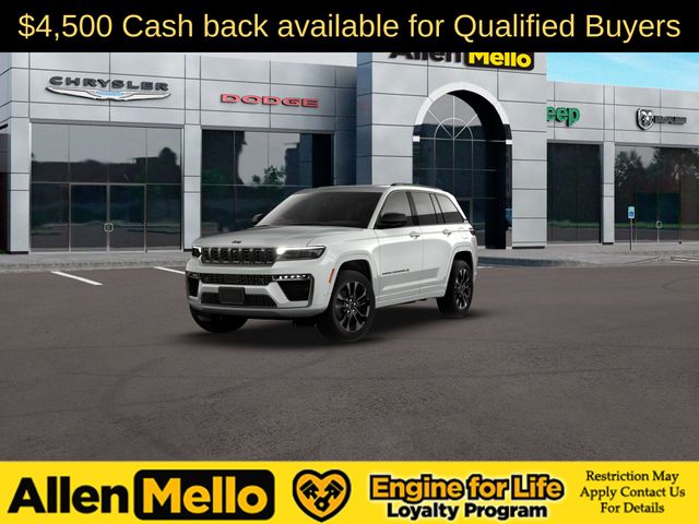 Silver Zynith 2026 Jeep Grand Cherokee SUV / Crossover Four-Wheel Drive 8-Speed Automatic