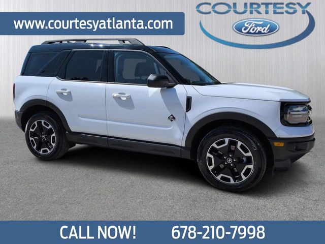 Oxford White 2022 Ford Bronco Sport SUV / Crossover All-Wheel Drive 8-Speed Automatic