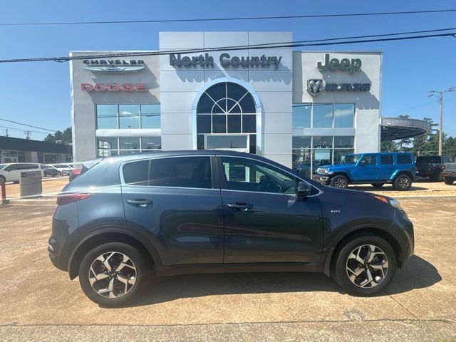 Pacific Blue 2020 Kia Sportage SUV / Crossover All-Wheel Drive 6-Speed Automatic Overdrive
