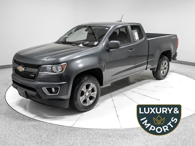 Cyber Gray Metallic 2016 Chevrolet Colorado Pickup Truck Four-Wheel Drive 6-Speed Automatic