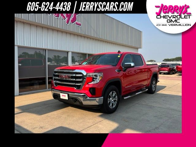 Cardinal Red 2019 GMC Sierra 1500 Pickup Truck Four-Wheel Drive 8-Speed Automatic