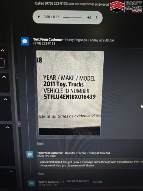 2011 Toyota Tacoma Base