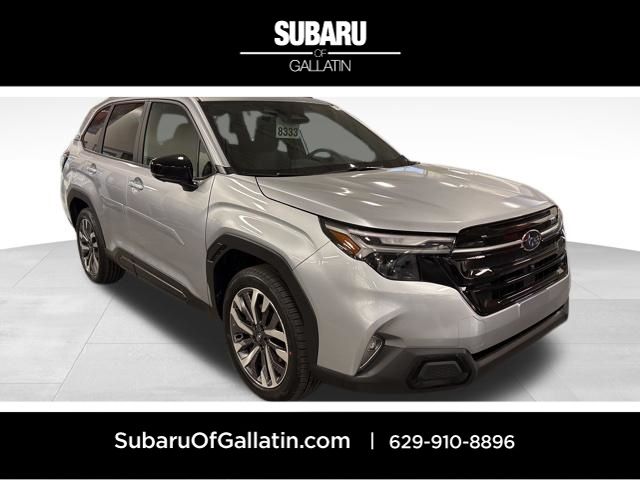 Silver 2026 Subaru Forester Touring Crossover AWD SUV / Crossover All-Wheel Drive Continuously Variable Transmission