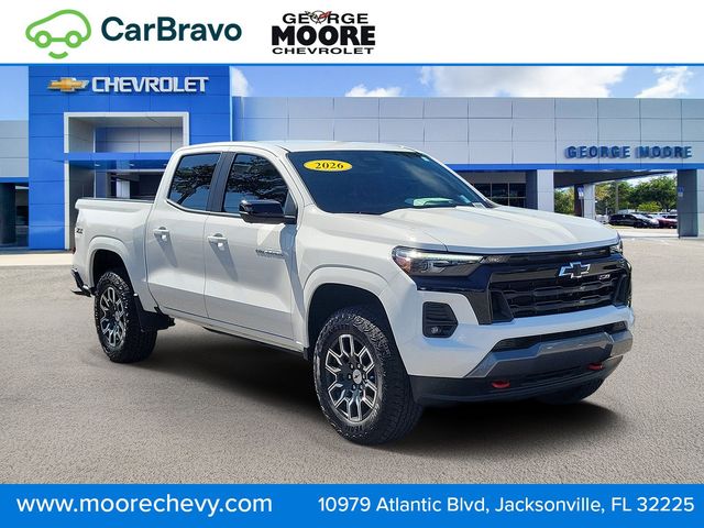 Summit White 2026 Chevrolet Colorado Pickup Truck Four-Wheel Drive 8-Speed Automatic