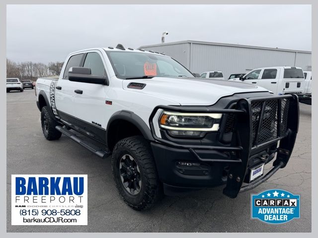 Bright White Clearcoat 2020 RAM 2500 Pickup Truck Four-Wheel Drive 8-Speed Automatic