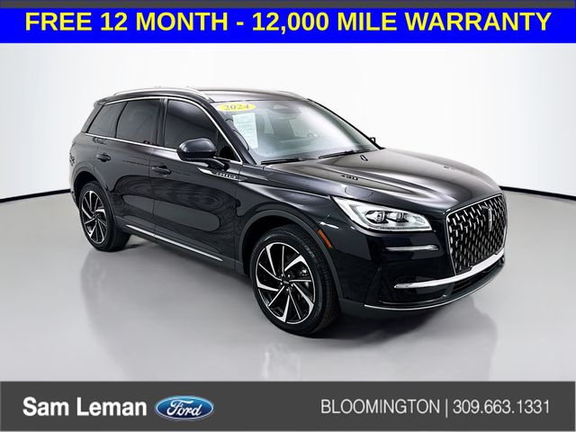 Black Metallic 2024 Lincoln Corsair Reserve FWD SUV / Crossover Front-Wheel Drive 8-Speed Automatic