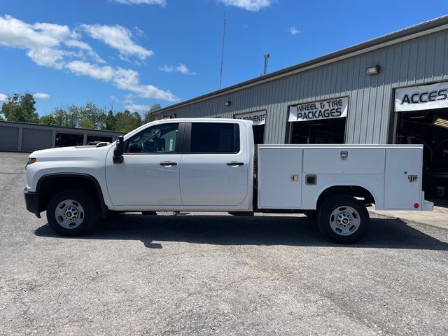 2021 Chevrolet Silverado 2500HD Work Truck - Summit White exterior view 4