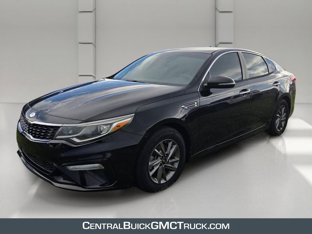 Ebony Black 2019 Kia Optima Sedan Front-Wheel Drive 6-Speed Automatic