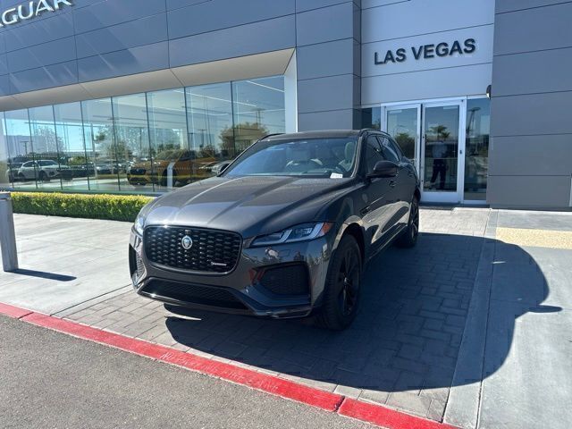 Carpathian Gray Premium Metallic 2025 Jaguar F-PACE SUV / Crossover All-Wheel Drive 8-Speed Automatic