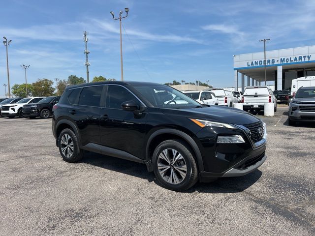 Super Black 2022 Nissan Rogue SV FWD SUV / Crossover Front-Wheel Drive Automatic