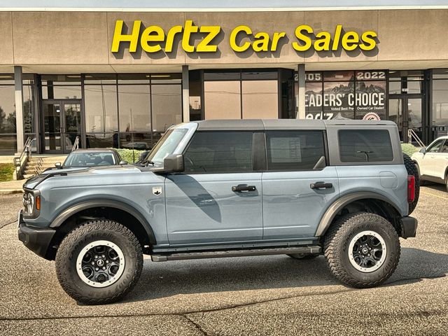 Blue (Azure Gray Metallic Tri-Coat) 2024 Ford Bronco SUV / Crossover Four-Wheel Drive Automatic
