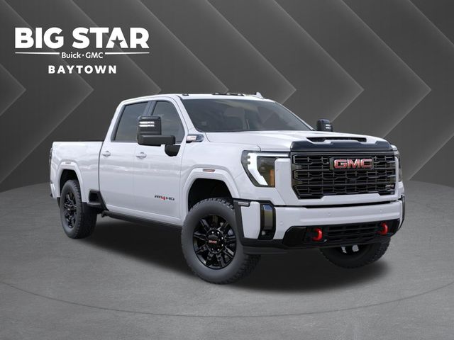 2026 GMC Sierra 2500HD AT4 White at Wharton Chevrolet GMC
