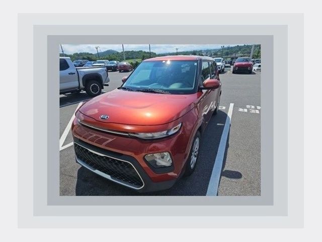 Mars Orange 2021 Kia Soul SUV / Crossover Front-Wheel Drive Continuously Variable Transmission