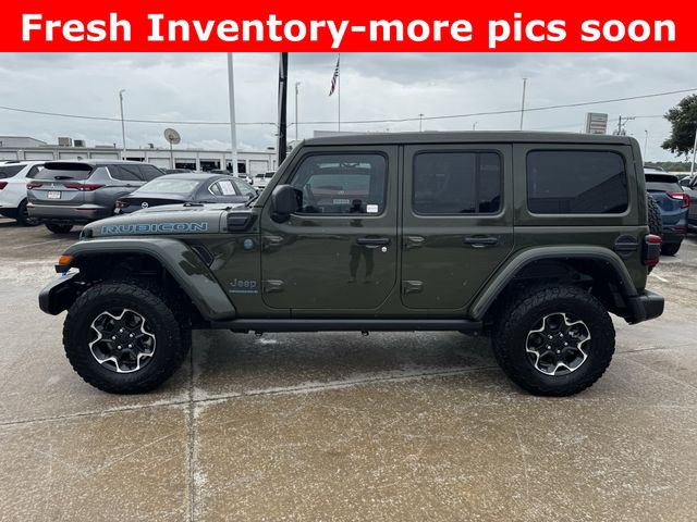 2023 Jeep Wrangler Rubicon 4xe Green at North Houston Mitsubishi