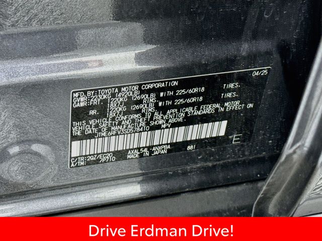 Used 2025 Toyota RAV4 Hybrid SUV