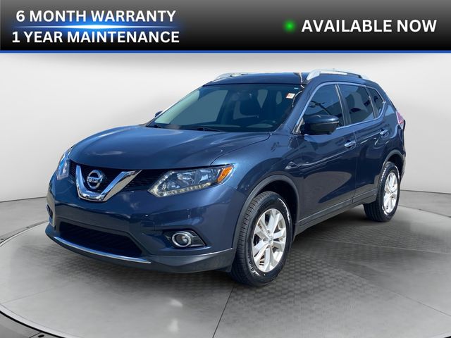 Blue 2016 Nissan Rogue SUV / Crossover All-Wheel Drive Continuously Variable Transmission