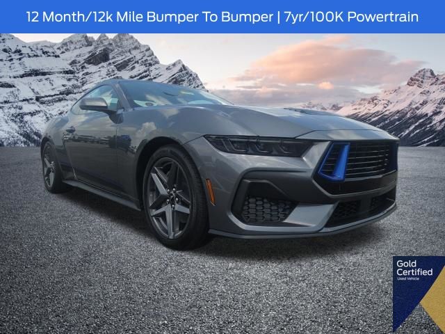 Carbonized Gray Metallic 2024 Ford Mustang Coupe Rear-Wheel Drive Automatic