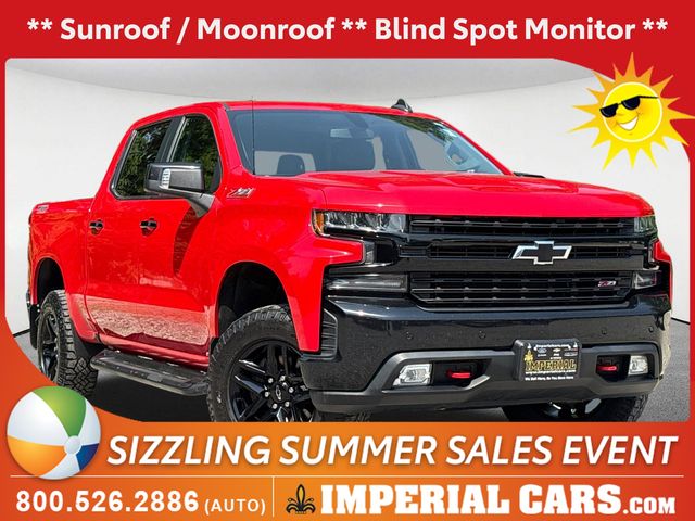 Red Hot 2019 Chevrolet Silverado 1500 Pickup Truck Four-Wheel Drive 8-Speed Automatic