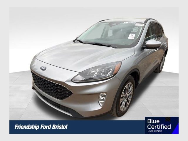 Iconic Silver Metallic 2022 Ford Escape SEL AWD SUV / Crossover All-Wheel Drive 8-Speed Automatic