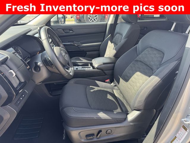 2025 Nissan Pathfinder SV Silver at Texan Dodge Chrysler Jeep Ram