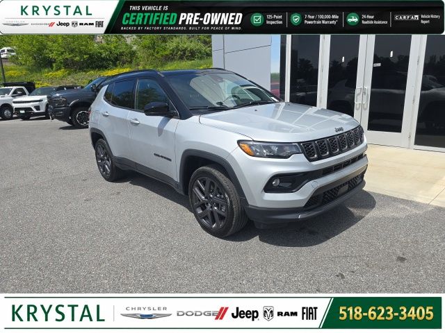 Silver Zynith Metallic Clearcoat 2026 Jeep Compass SUV / Crossover Four-Wheel Drive 8-Speed Automatic