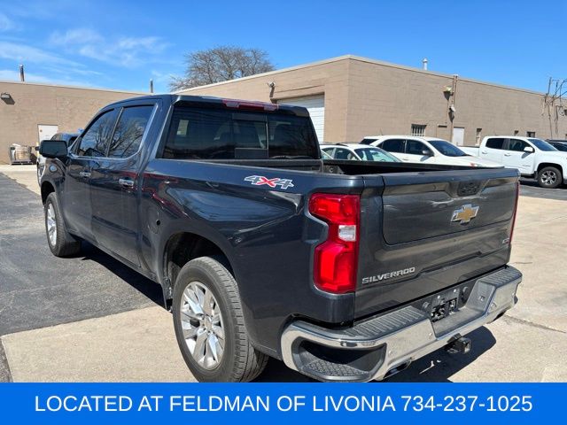 Used 2022 Chevrolet Silverado 1500 Limited LTZ with VIN 1GCUYGEL3NZ216787 for sale in Livonia, MI