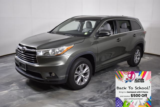 Alumina Jade Metallic 2015 Toyota Highlander SUV / Crossover Front-Wheel Drive 6-Speed Automatic Overdrive