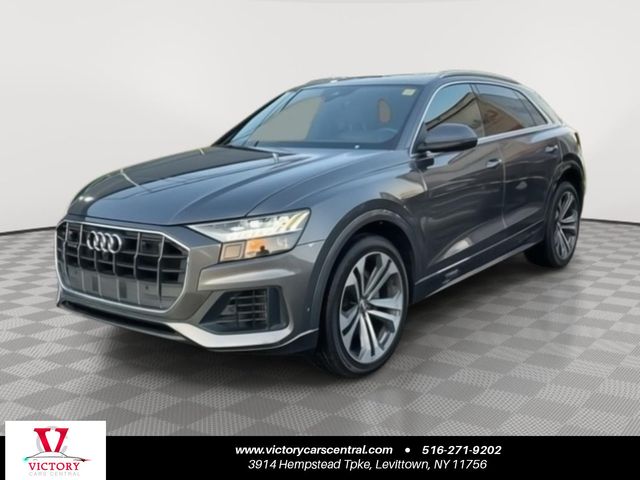 Gray 2019 Audi Q8 quattro Prestige 55 TFSI SUV / Crossover All-Wheel Drive 8-Speed Automatic
