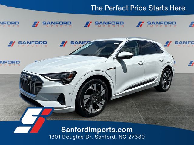 Glacier White 2023 Audi e-tron SUV / Crossover All-Wheel Drive Automatic