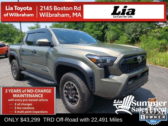 Bronze Oxide 2025 Toyota Tacoma Pickup Truck Four-Wheel Drive 8-Speed Automatic