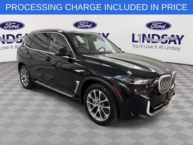 Black Sapphire Metallic 2025 BMW X5 xDrive50e AWD SUV / Crossover All-Wheel Drive 8-Speed Automatic