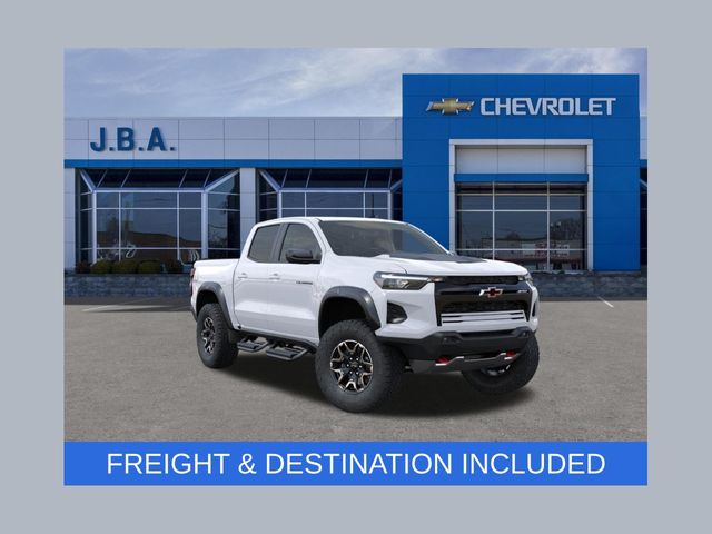 Summit White 2026 Chevrolet Colorado ZR2 Crew Cab 4WD Pickup Truck Four-Wheel Drive 8-Speed Automatic