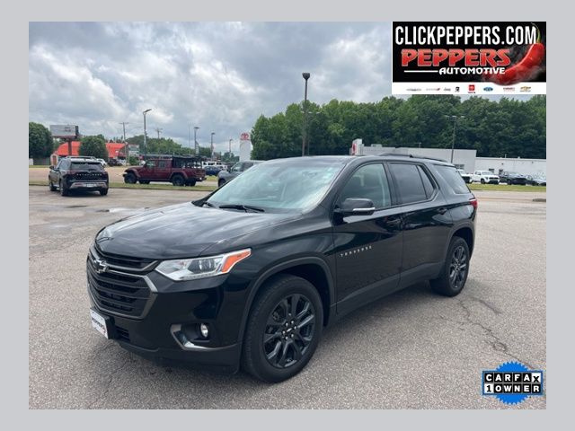 Mosaic Black Metallic 2018 Chevrolet Traverse RS FWD SUV / Crossover Front-Wheel Drive 9-Speed Automatic