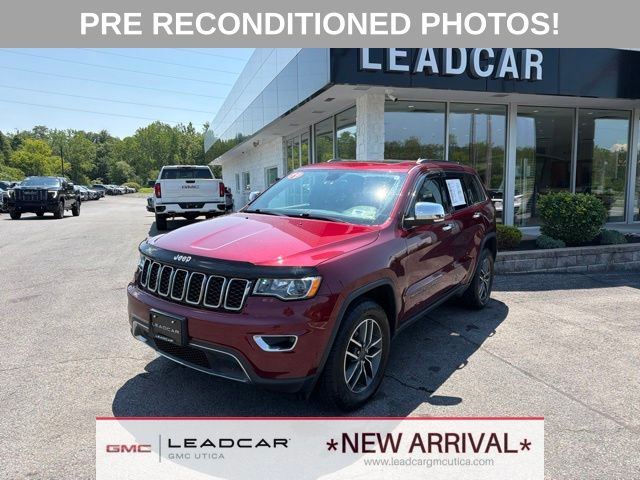 Velvet Red Pearlcoat 2019 Jeep Grand Cherokee SUV / Crossover Four-Wheel Drive 8-Speed Automatic