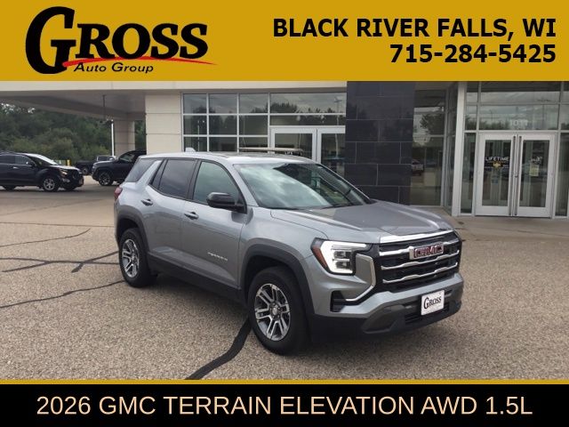 Sterling Metallic 2026 GMC Terrain SUV / Crossover Four-Wheel Drive 8-Speed Automatic Overdrive