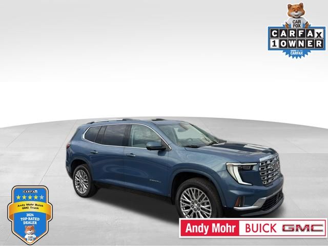 Downpour Metallic 2024 GMC Acadia Denali FWD SUV / Crossover Front-Wheel Drive 8-Speed Automatic