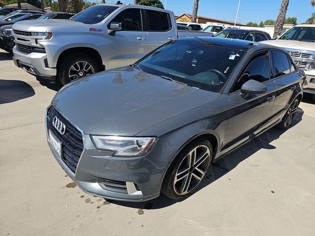 Gray Metallic 2018 Audi A3 Sedan All-Wheel Drive 6-Speed Automatic
