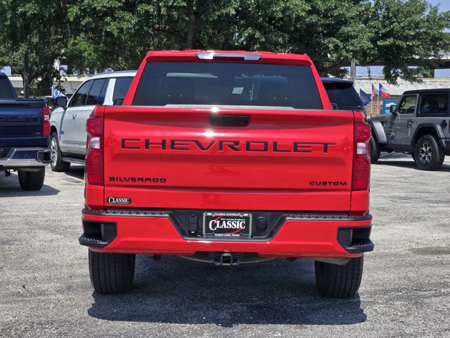 2024 Chevrolet Silverado 1500 Custom Red at DeMontrond Gulf Freeway