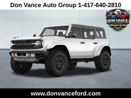 Oxford White 2026 Ford Bronco Raptor 4WD SUV / Crossover Four-Wheel Drive Automatic