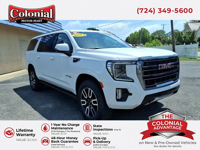Summit White 2023 GMC Yukon XL SUV / Crossover Four-Wheel Drive
