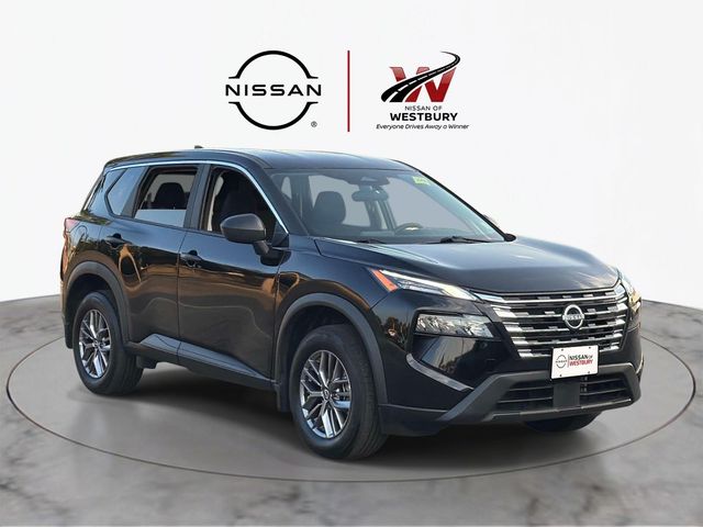 Super Black 2025 Nissan Rogue SUV / Crossover All-Wheel Drive Continuously Variable Transmission