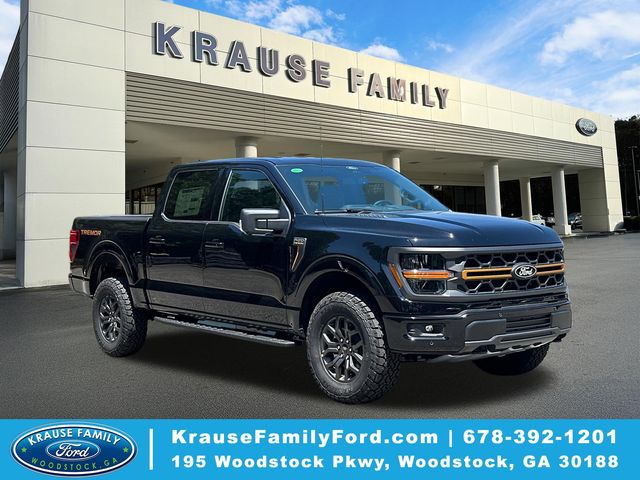 Agate Black Metallic 2026 Ford F-150 Pickup Truck Four-Wheel Drive Automatic