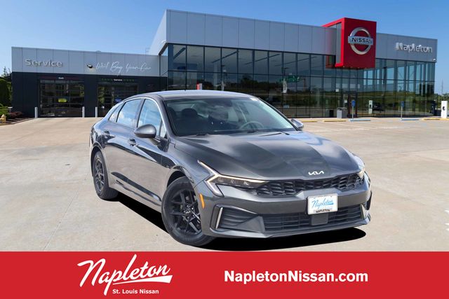 Interstellar Gray 2025 Kia K5 LXS FWD Sedan Front-Wheel Drive 8-Speed Automatic