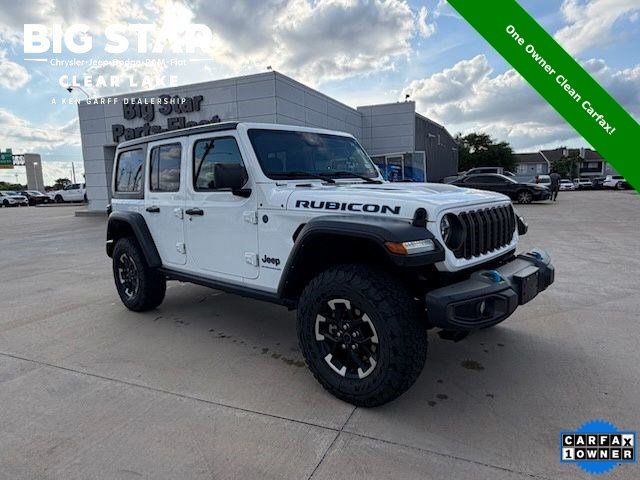 2024 Jeep Wrangler Rubicon 4xe White at Big Star Chrysler Jeep Dodge Ram 